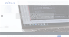 Desktop Screenshot of alditrans.com