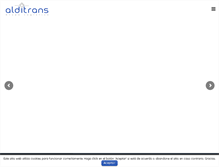 Tablet Screenshot of alditrans.com